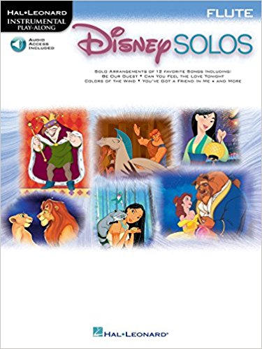 Disney Solos - Flute published by Hal Leonard (Book/Online Audio)