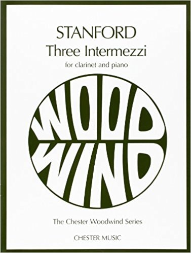 Stanford: Three Intermezzi for Clarinet published by Chester