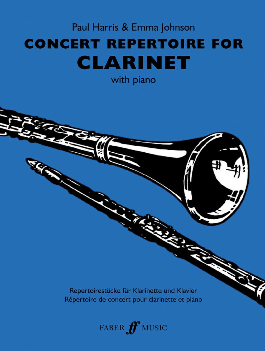 Concert Repertoire for Clarinet published by Faber