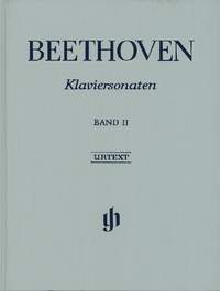 Beethoven: Piano Sonatas Volume 2 published by Henle (Cloth bound)