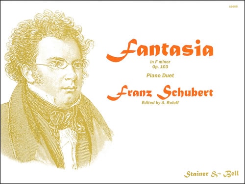 Schubert: Fantasia in F minor D940 Opus 103 for Piano Duet published by Stainer & Bell