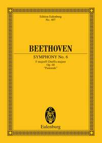 Beethoven: Symphony No 6 in F Major ''Pastoral'' (Study Score) published by Eulenburg