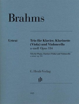Brahms: Clarinet Trio in A Minor Opus 114 published by Henle