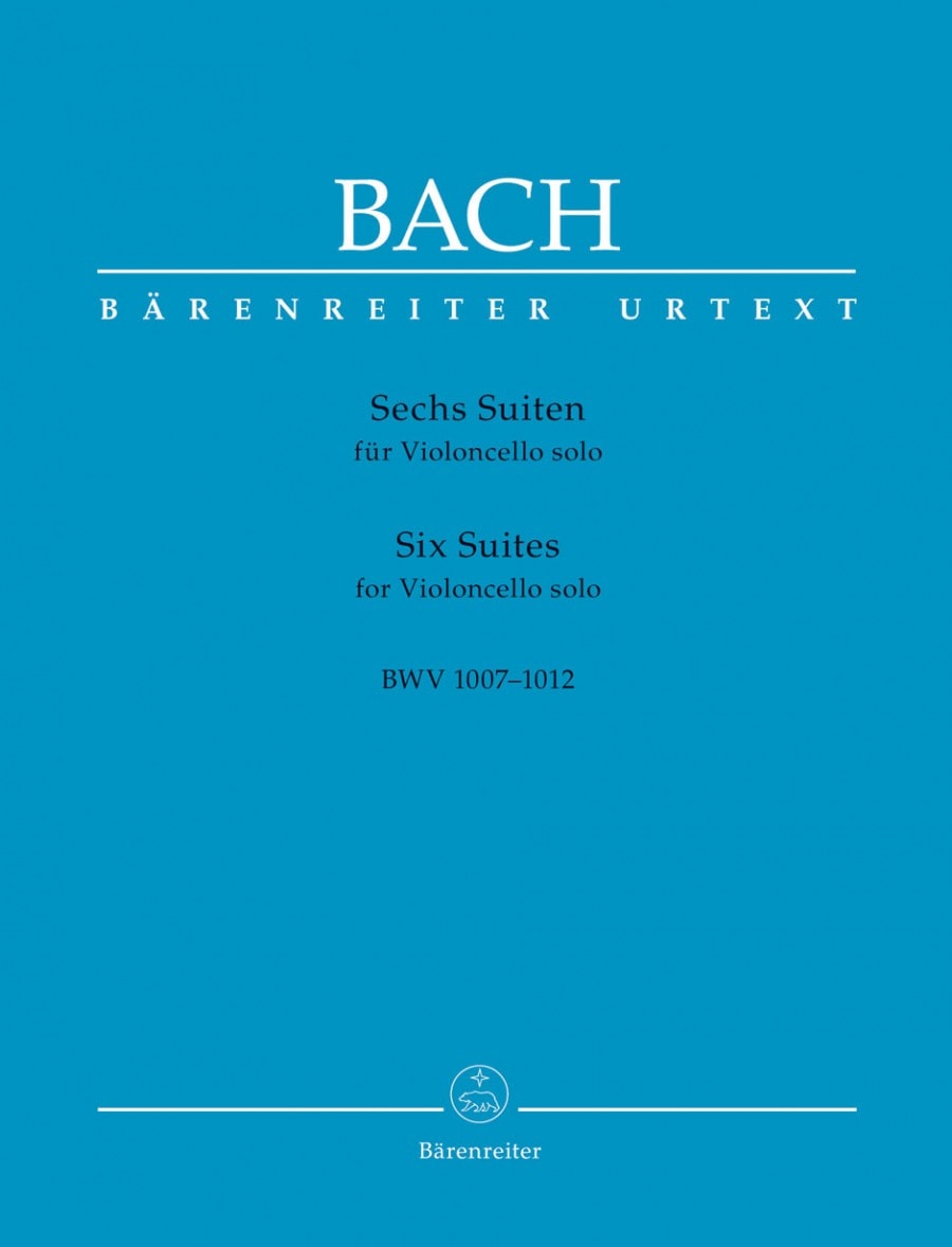 Bach: 6 Solo Suites for Cello (Synoptic Edition) published by Barenreiter