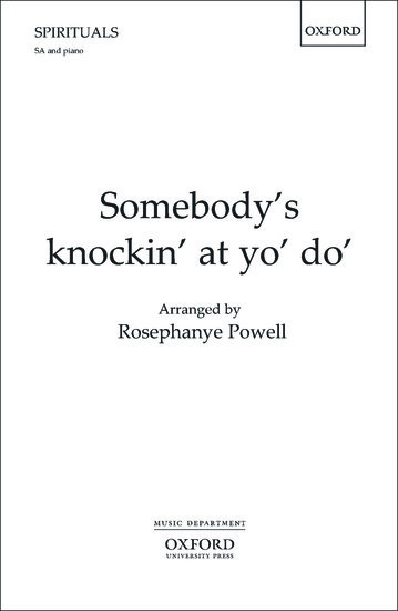 Powell: Somebody's knockin' at yo' do' SA published by OUP