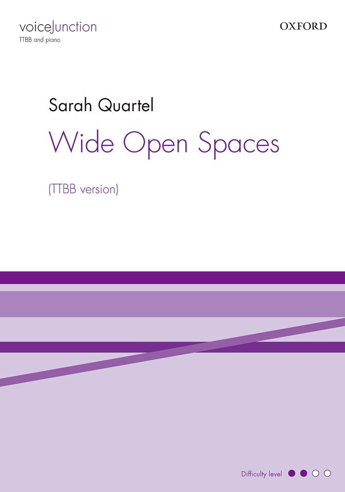 Quartel: Wide Open Spaces TTBB published by OUP