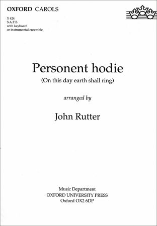 Rutter: Personent hodie SATB published by OUP