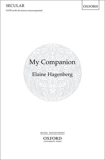 Hagenberg: My Companion SATB published by OUP