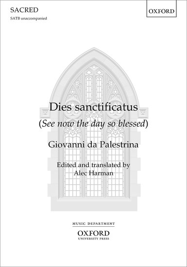 Palestrina: Dies sanctificatus SATB published by OUP