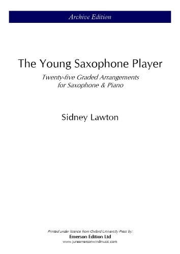Lawton: The Young Saxophone Player published by OUP Archive