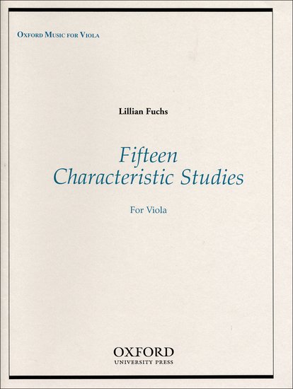 Fuchs: 15 Characteristic Studies for Viola published by OUP