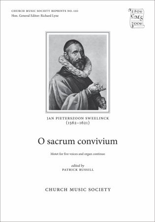 Sweelinck: O sacrum convivium SATTB published by OUP