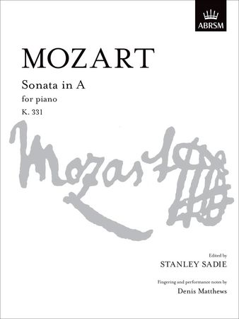 Mozart: Sonata in A K331 for Piano published by ABRSM