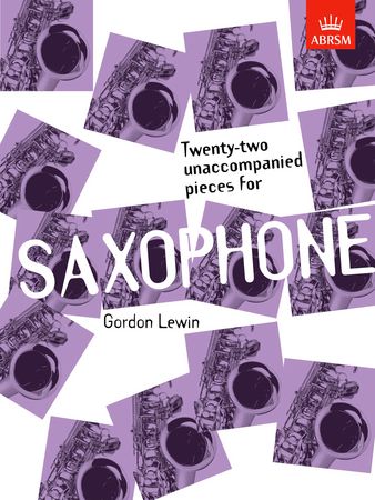 22 Unaccompanied Pieces for Saxophone published by ABRSM