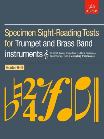 ABRSM Sight Reading Tests Grade 6 - 8 for Trumpet