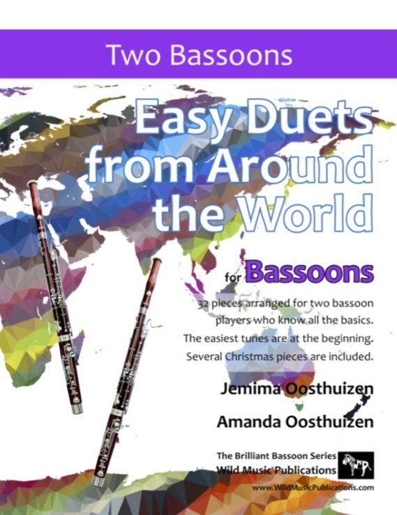 Easy Duets from Around the World for Bassoons published by Wild