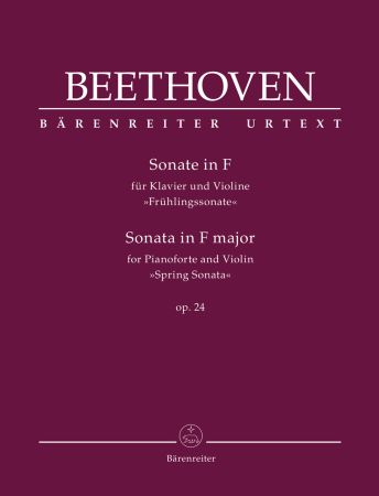 Beethoven: Sonata in F Opus 24 (Spring) for Violin published by Barenreiter