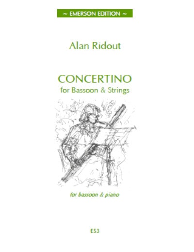 Ridout: Concertino for Bassoon published by Emerson