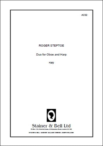 Steptoe: Duo for Oboe and Harp published by Stainer & Bell