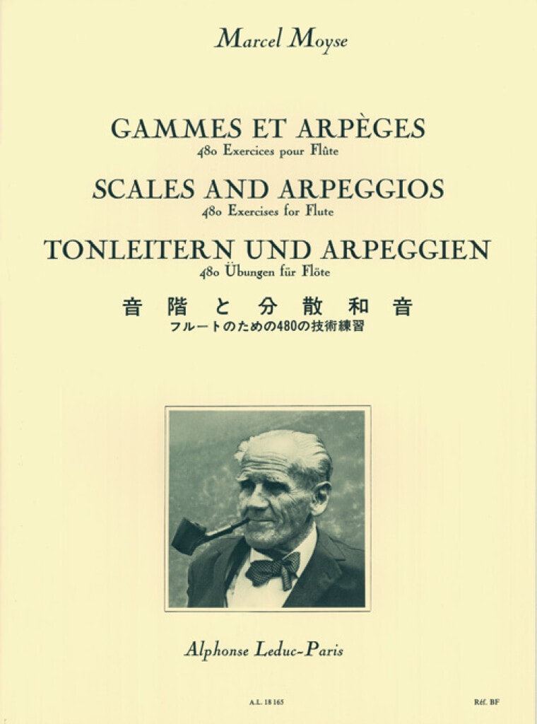 Moyse: Scales & Arpeggios for Flute published by Leduc
