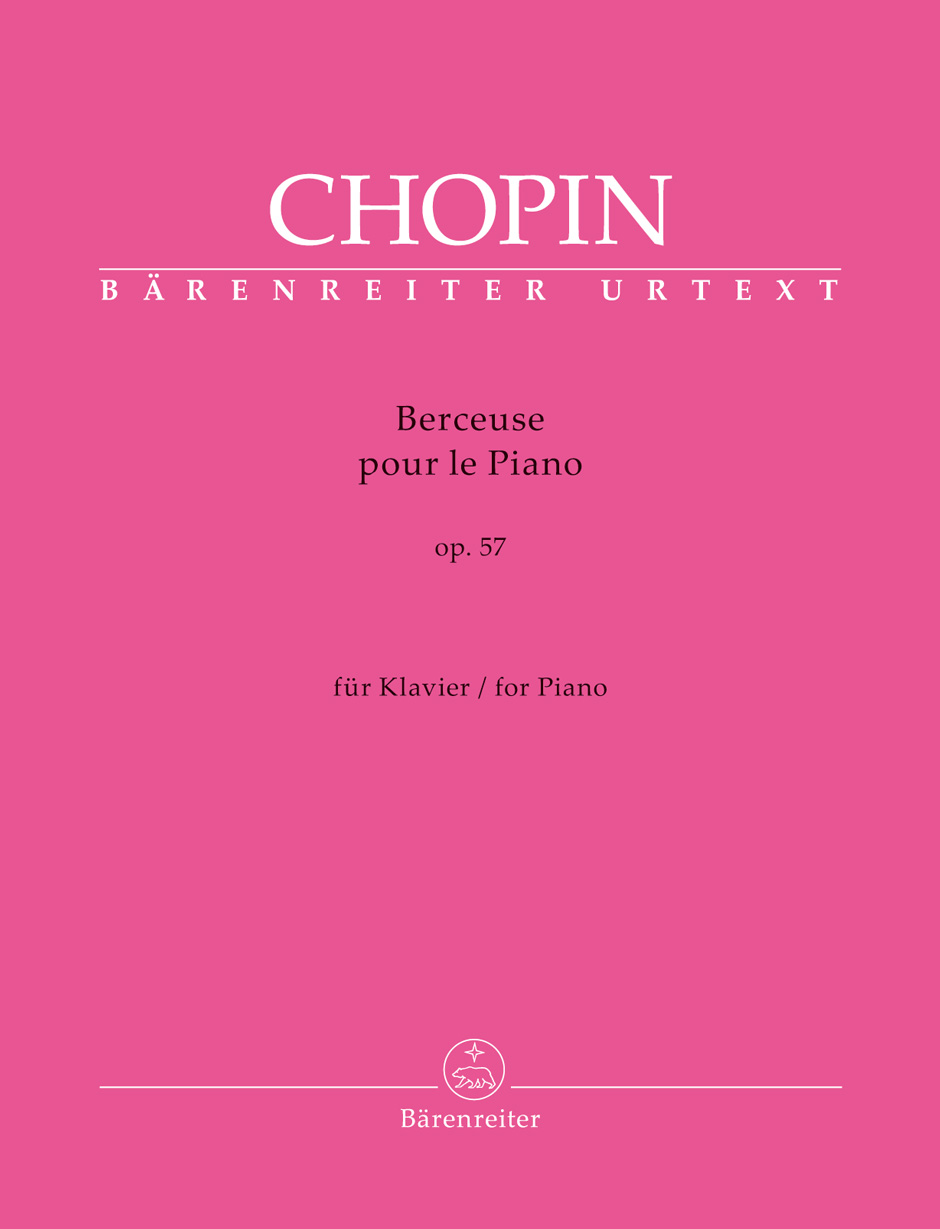 Chopin: Berceuse Opus 57 for Piano published by Barenreiter
