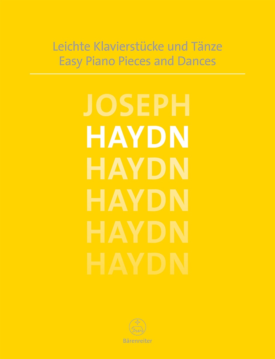 Haydn: Easy Piano Pieces And Dances published by Barenreiter