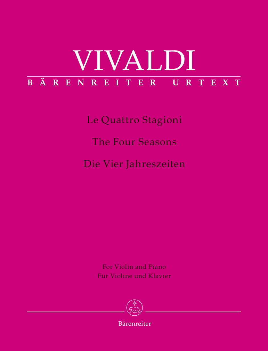 Vivaldi: Four Seasons for Violin published by Barenreiter