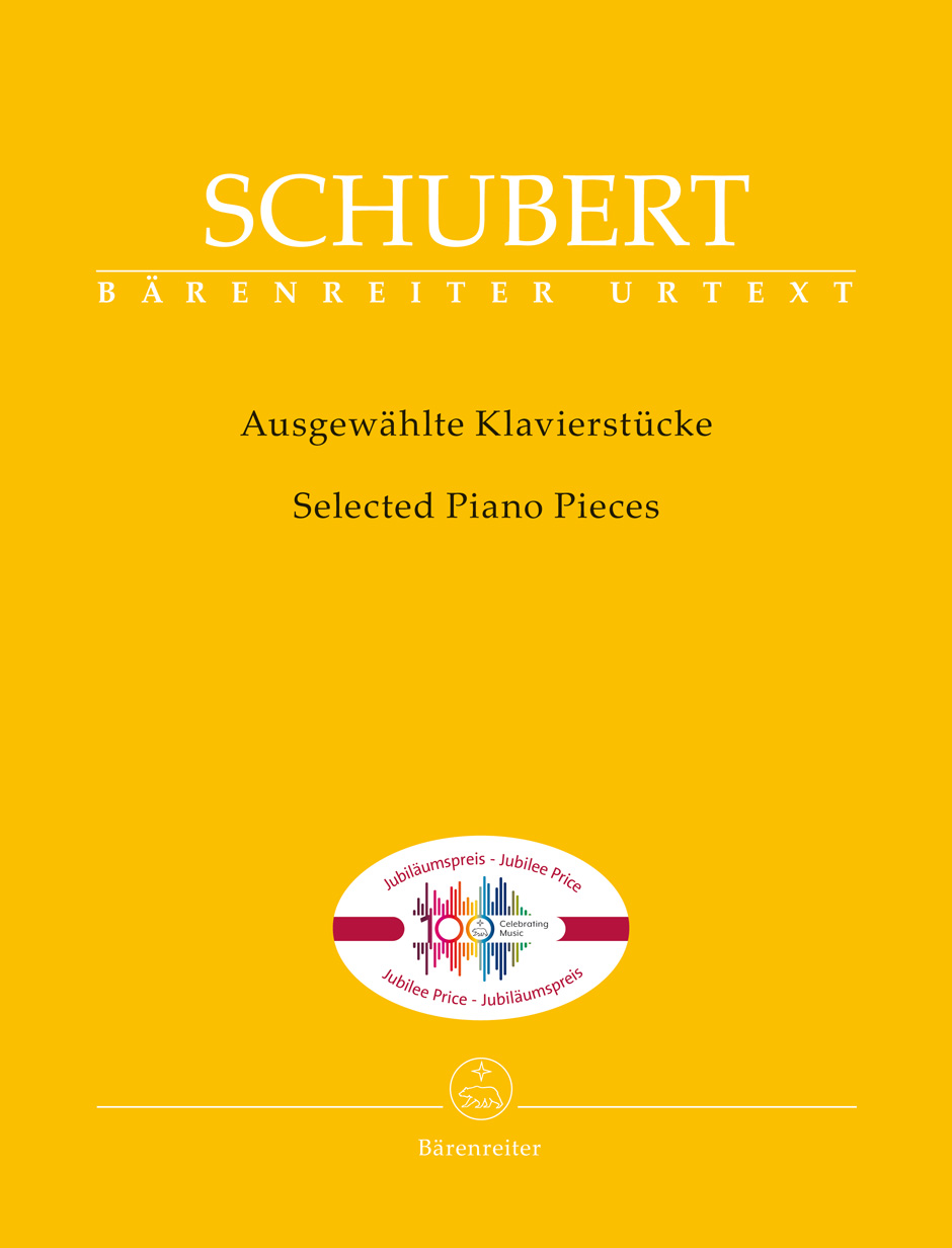 Schubert: Selected Piano Pieces published by Barenreiter