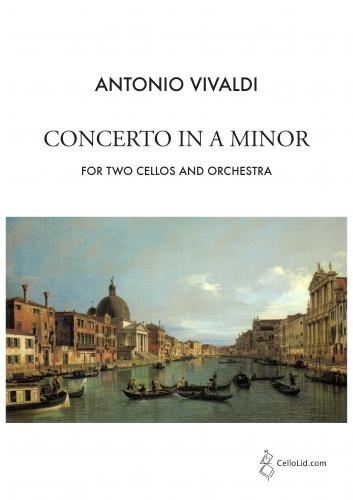 Vivaldi: Concerto in a Minor Op 3 no. 8 Two Cellos and Piano Reduction published by CelloLid