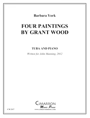 York: Four Paintings by Grant Wood for Tuba published by Cimarron