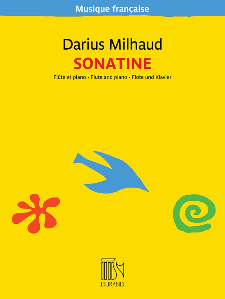 Milhaud: Sonatine for Flute published by Durand