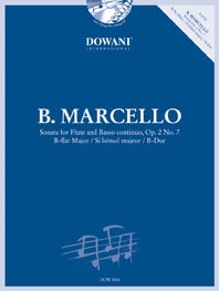 Marcello: Sonata for Flute Opus 2 No. 7 in Bb Major published by Dowani