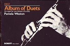 First Album of Duets for Clarinet published by Schott