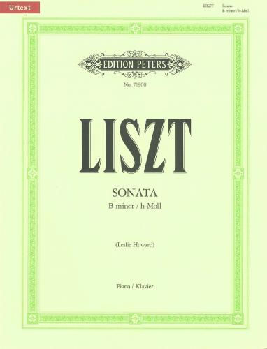 Liszt: Sonata in B Minor for Piano published by Peters Urtext