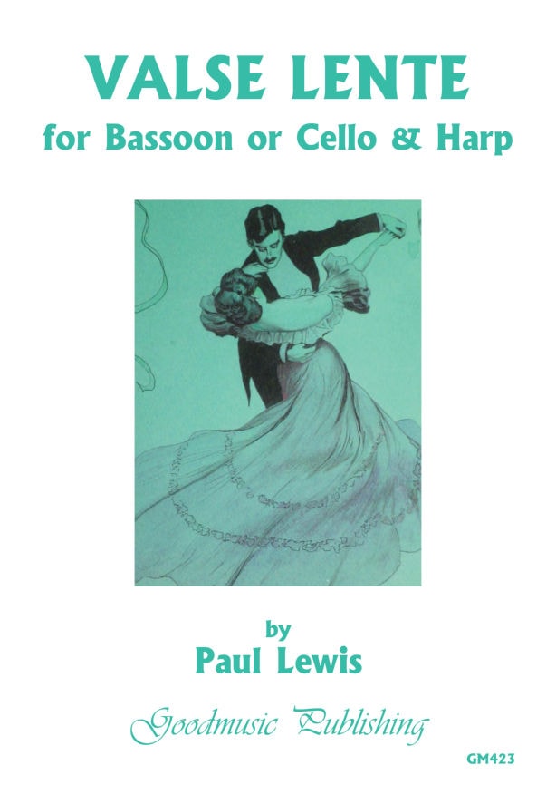 Lewis: Valse Lente for Bassoon or Cello & Harp published by Goodmusic