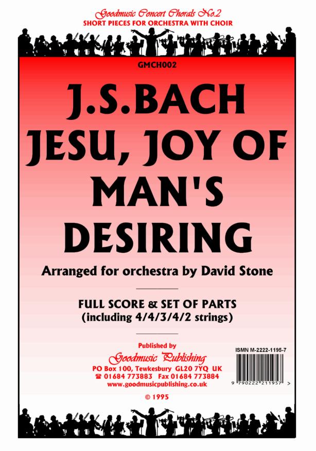 Bach: Jesu Joy of Man's Desiring Orchestral Set published by Goodmusic