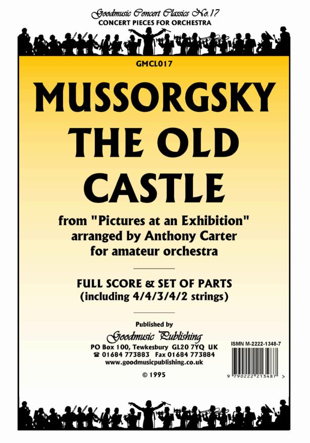 Mussorgsky: Old Castle (Carter) Orchestral Set published by Goodmusic