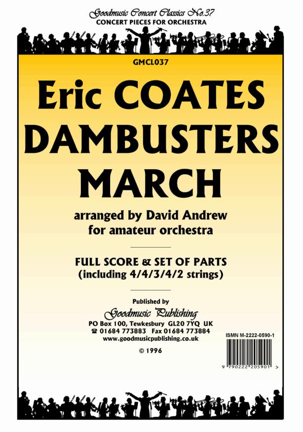 Coates: Dambusters March (Andrew) Orchestral Set published by Goodmusic
