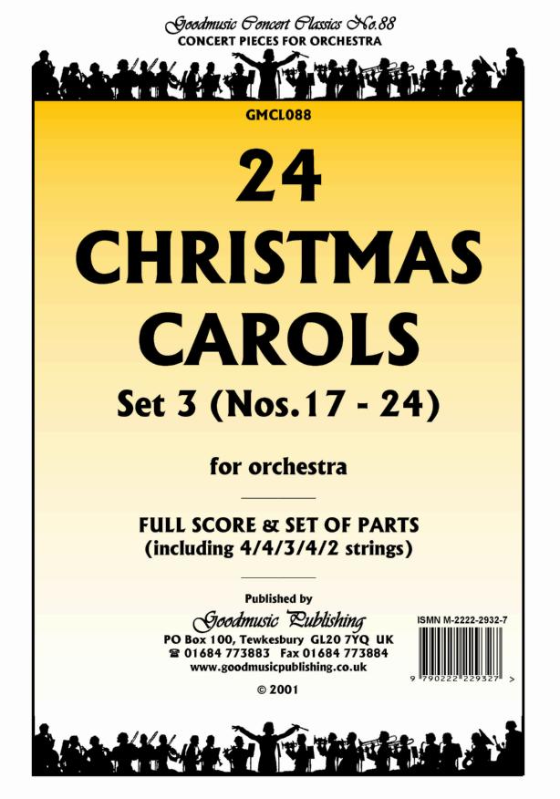 Good: 24 Christmas Carols Set 3 Orchestral Set published by Goodmusic