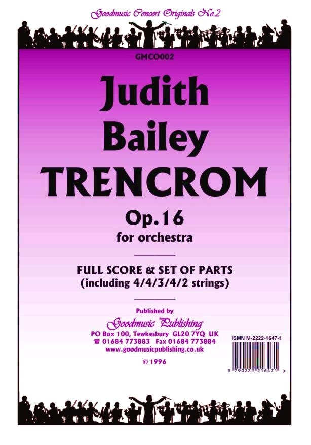 Bailey: Trencrom Op.16 Orchestral Set published by Goodmusic