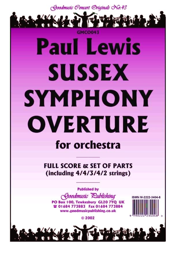 Lewis: Sussex Symphony Overture Orchestral Set published by Goodmusic