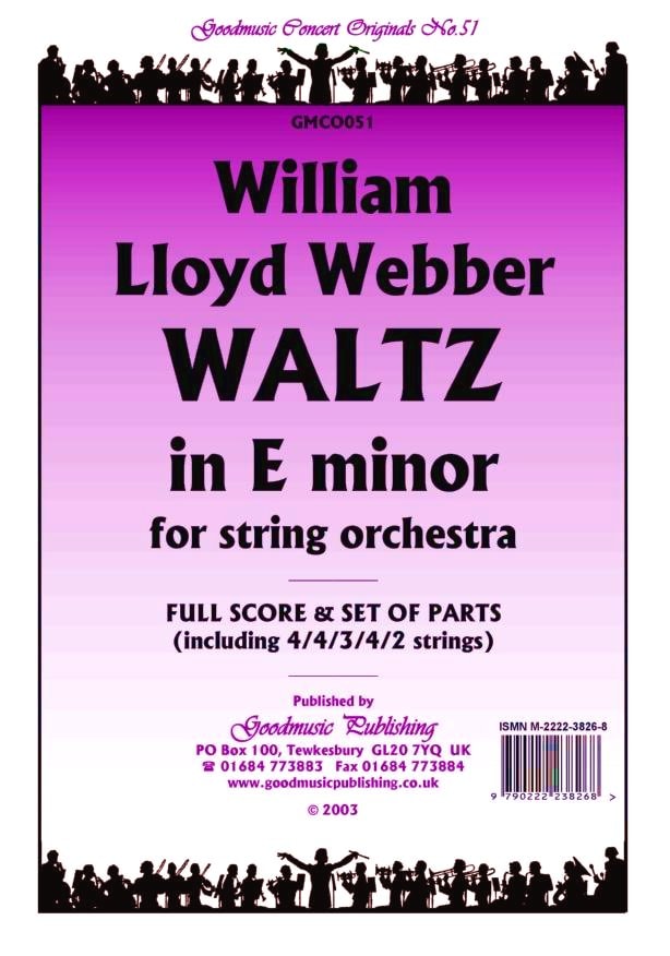 Lloyd: Waltz in E Minor Orchestral Set published by Goodmusic
