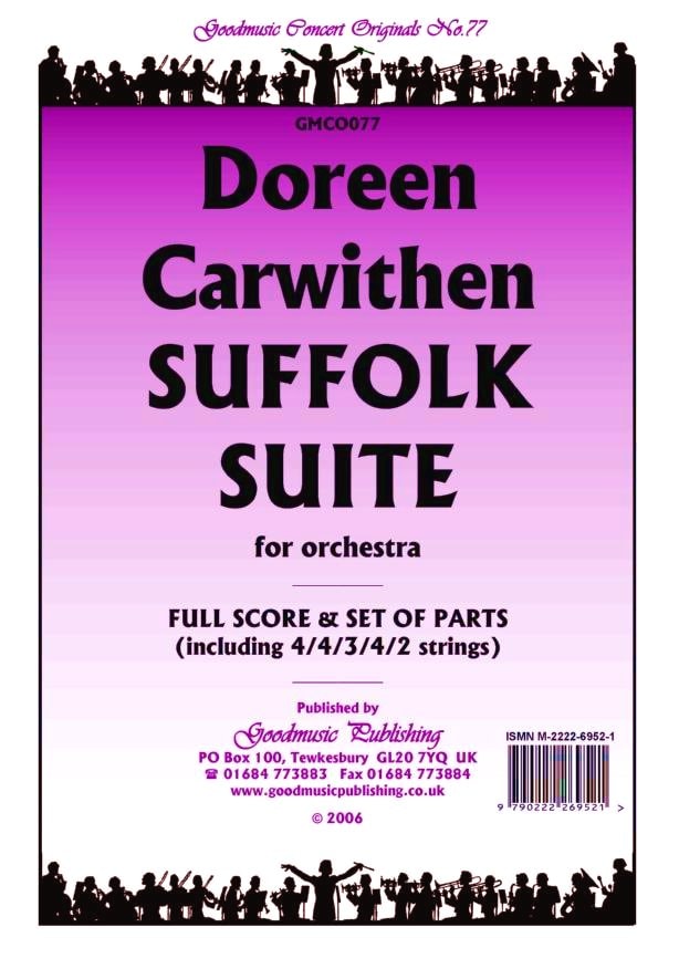 Carwithen: Suffolk Suite Orchestral Set published by Goodmusic