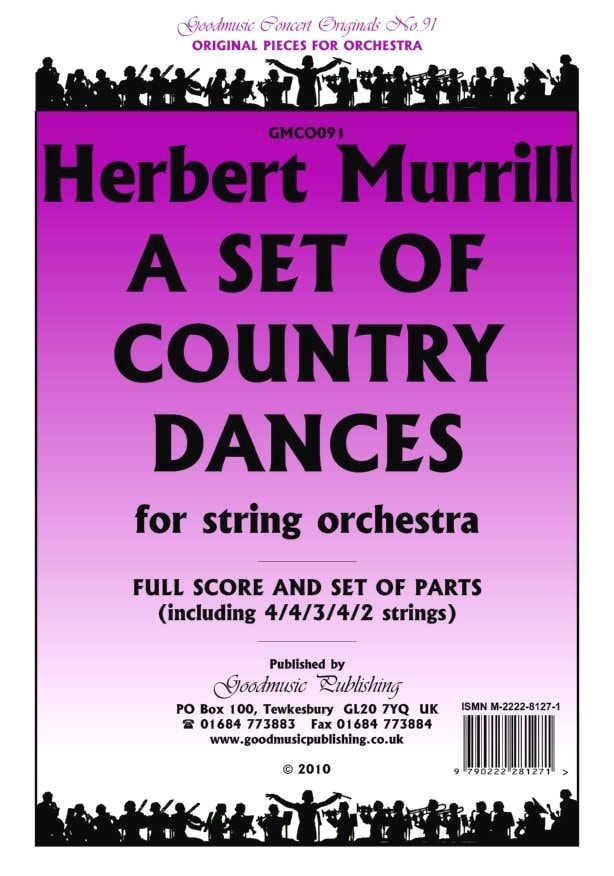 Murrill: Set of Country Dances Orchestral Set published by Goodmusic