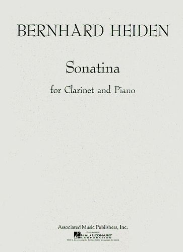 Heiden: Sonatina for Clarinet And Piano for Clarinet published by Schirmer