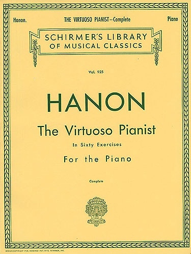Hanon: Virtuoso Pianist Complete published by Schirmer