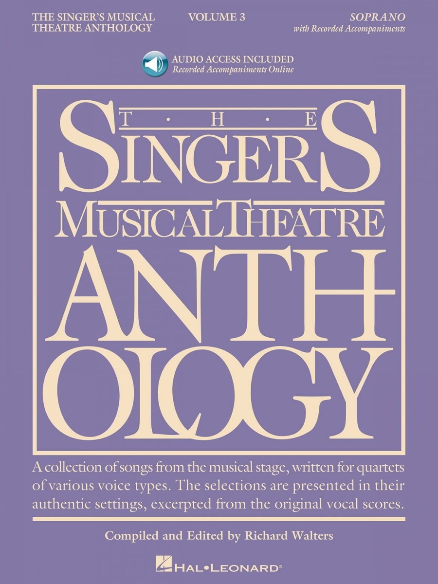 Singers Musical Theatre Anthology 3 Soprano published by Hal Leonard (Book/Online Audio)