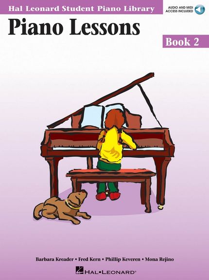 Hal Leonard Student Piano Library: Lessons 2 (Book/Online Audio)