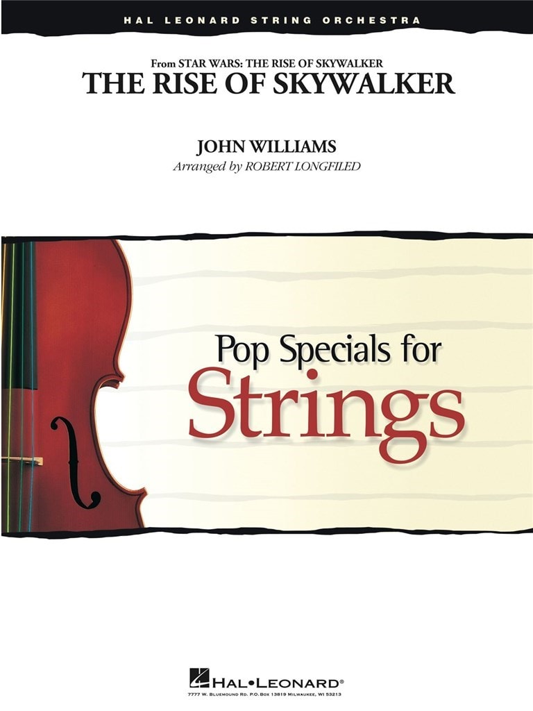 The Rise of Skywalker for String Orchestra published by Hal Leonard - Set (Score & Parts)