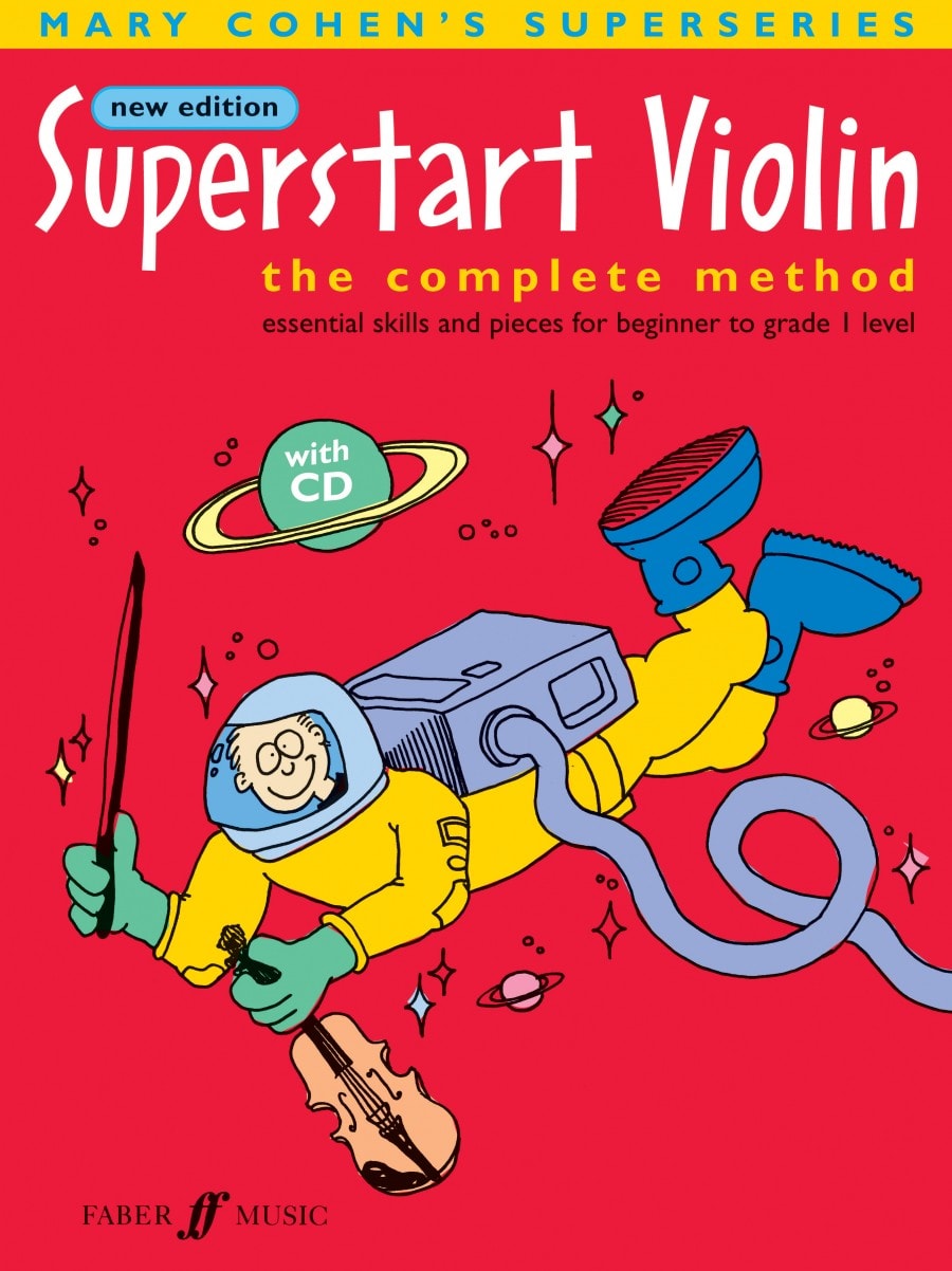 Superstart for Violin published by Faber (Book & CD)